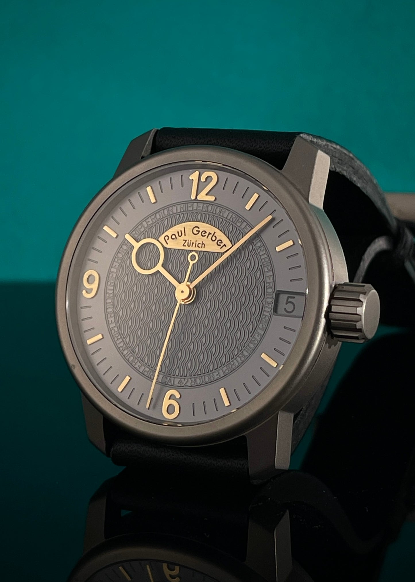 Paul Gerber Model 42 "Triple Rotor-1" Special Edition Serial #15/46 (Pre-Owned)