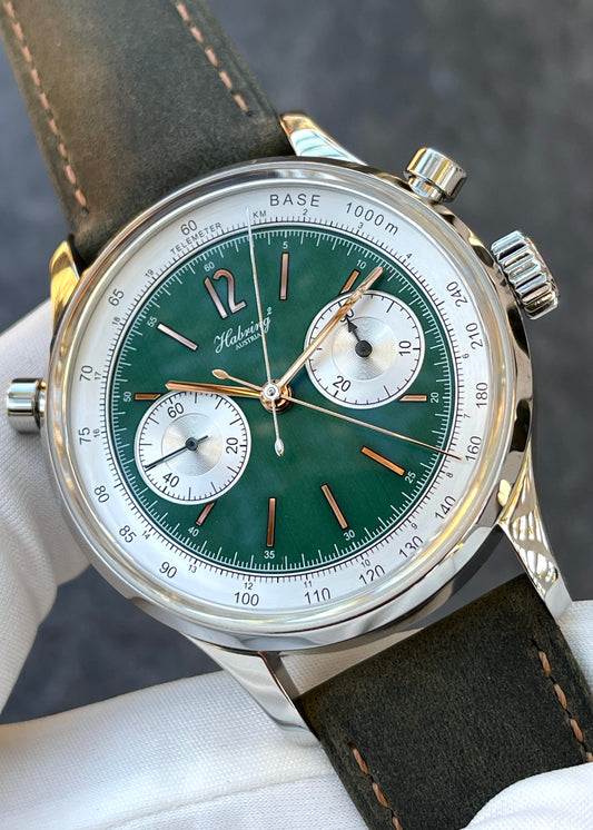 Habring² Doppel-Felix Rattrapante w/ Green Dial (Discontinued)