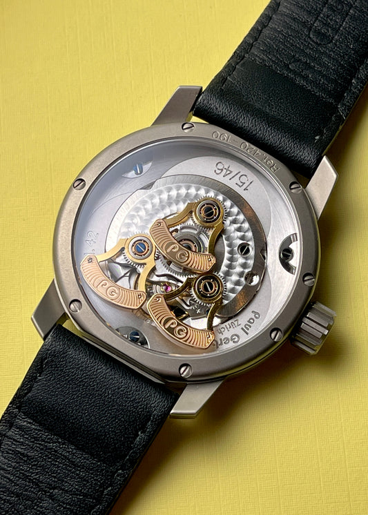 Paul Gerber Model 42 "Triple Rotor-1" Special Edition Serial #15/46 (Pre-Owned)