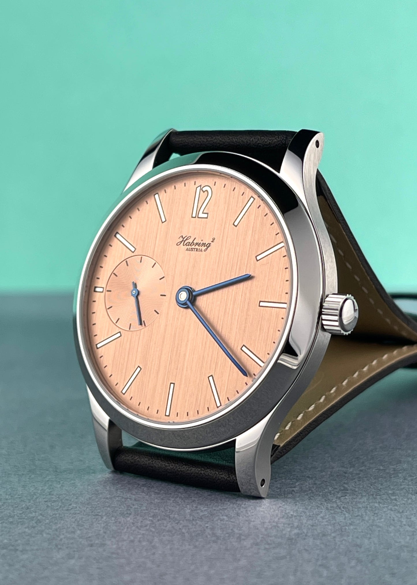 Habring² "Felix" Salmon Dial w/ Blued Stick Hands (Pre-Order)