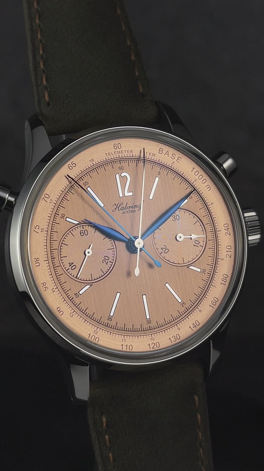 Habring² Doppel-Felix Rattrapante w/ Blued Leaf Hands (Discontinued)