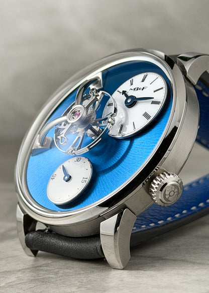 MB&F LM101 Stainless Steel Blue Dial - Serial #51A12848 (Pre-Owned)