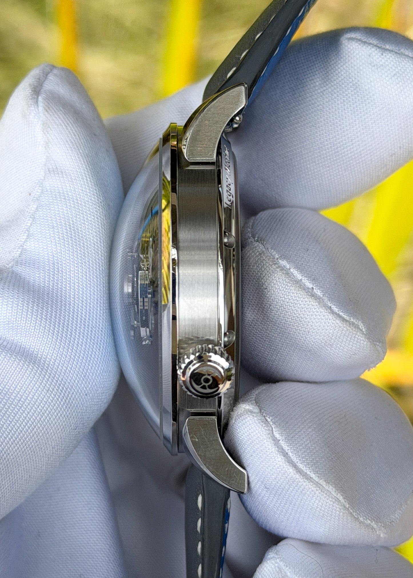 MB&F LM101 Stainless Steel Blue Dial - Serial #51A12848 (Pre-Owned)