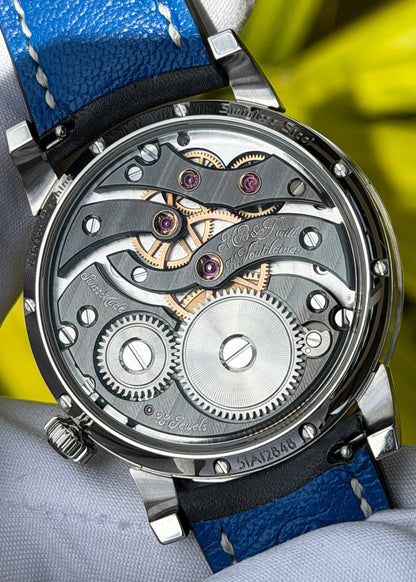 MB&F LM101 Stainless Steel Blue Dial - Serial #51A12848 (Pre-Owned)