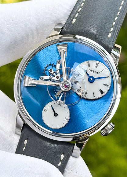 MB&F LM101 Stainless Steel Blue Dial - Serial #51A12848 (Pre-Owned)