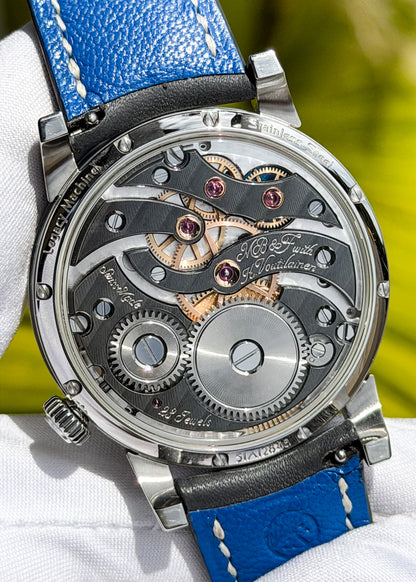 MB&F LM101 Stainless Steel Blue Dial - Serial #51A12848 (Pre-Owned)