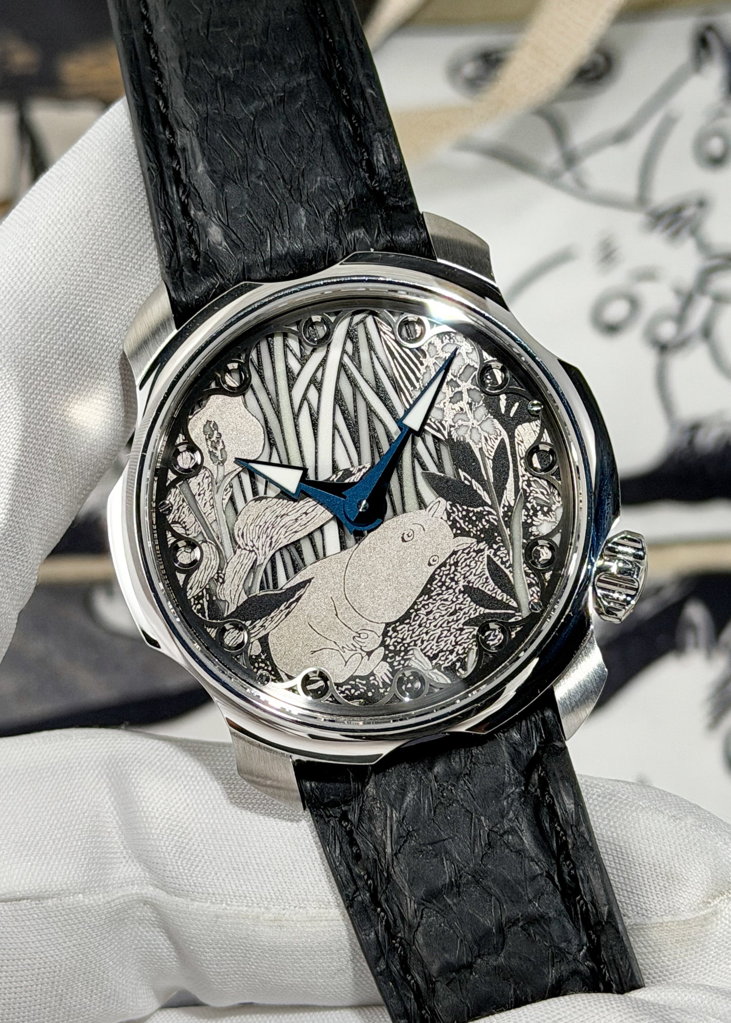 SARPANEVA x Moomin w/ Blued Hands Special Edition & Moonbridge Bracelet - Serial #8/25 (Pre-Owned)