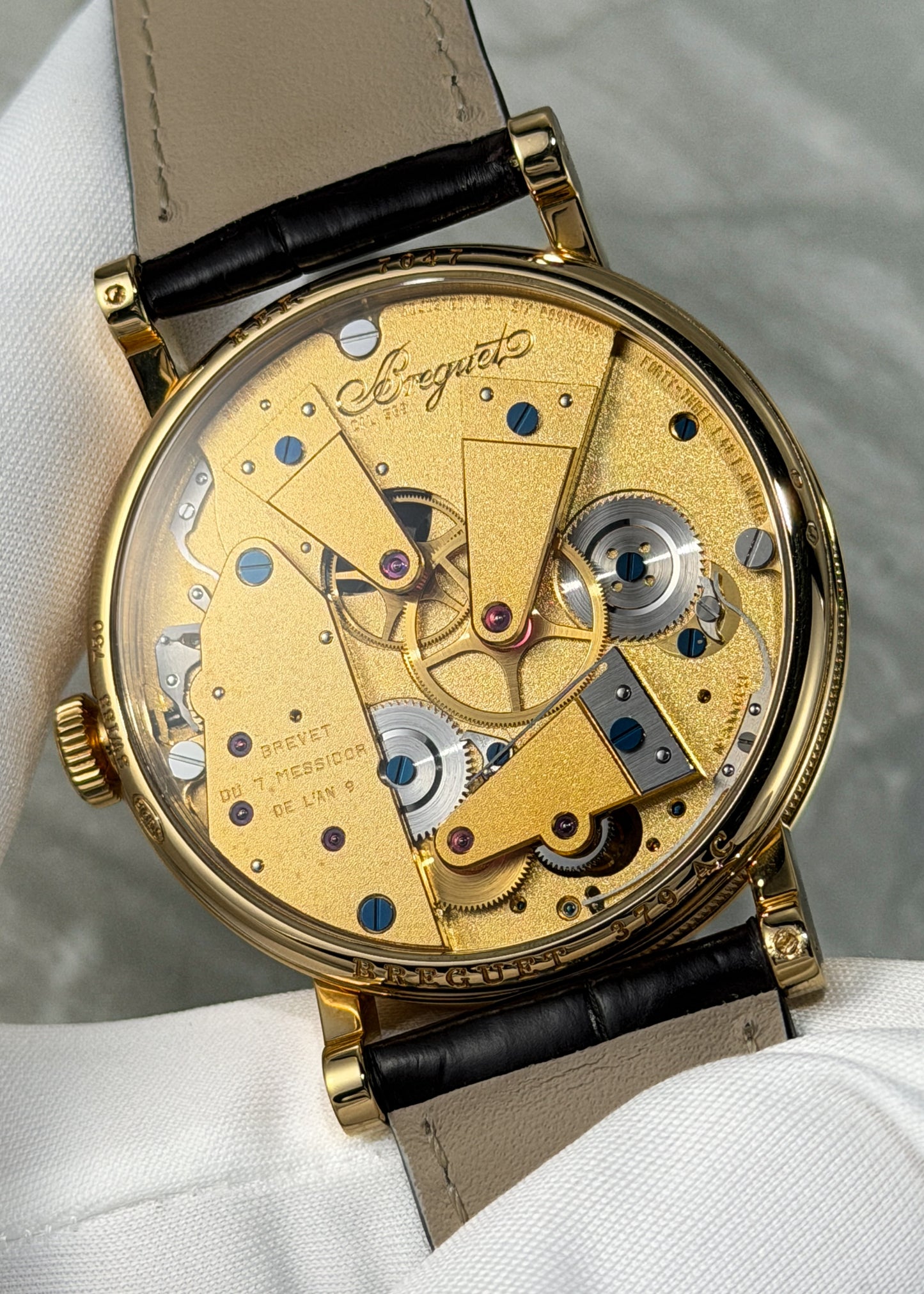 Breguet Tradition Tourbillon 7047 18 Karat Yellow Gold - Serial #379 (Pre-Owned)