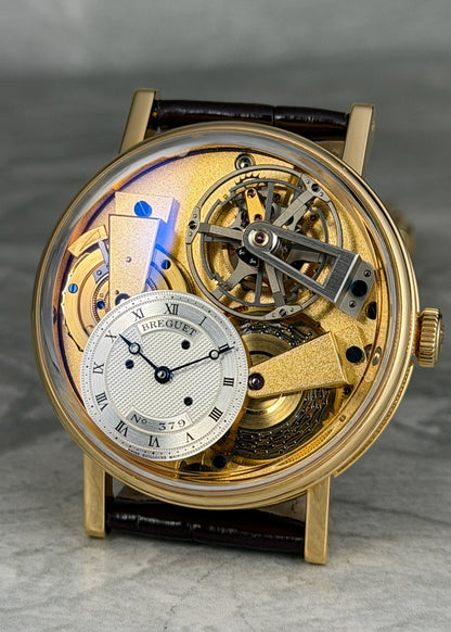 Breguet Tradition Tourbillon 7047 18 Karat Yellow Gold - Serial #379 (Pre-Owned)