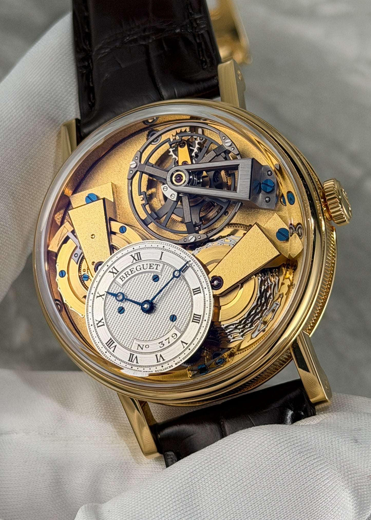 Breguet Tradition Tourbillon 7047 18 Karat Yellow Gold - Serial #379 (Pre-Owned)