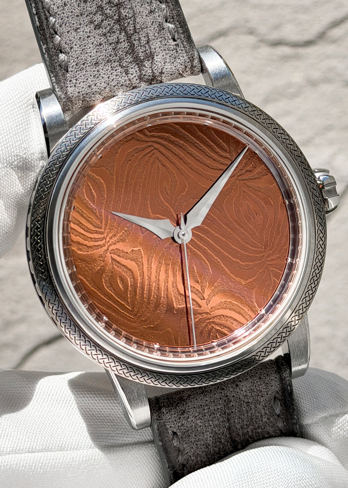 GoS "Fullerö Sword" w/ Glowing Steel Damascus Dial (Pre-Order)