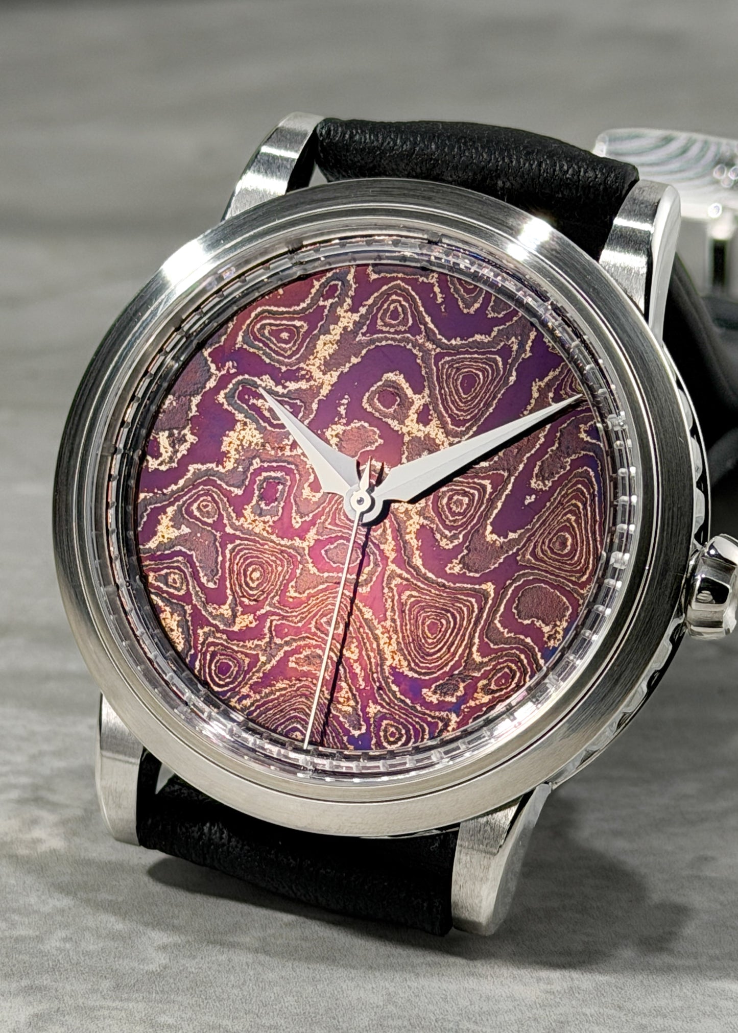 GoS Sarek "Afterglow" w/ Purple Damascus Dial - Serial #HBTS.2 (IN STOCK)