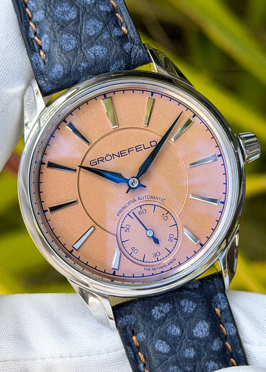Grönefeld 1941 Principia Salmon Dial - Serial #40 (Pre-Owned)