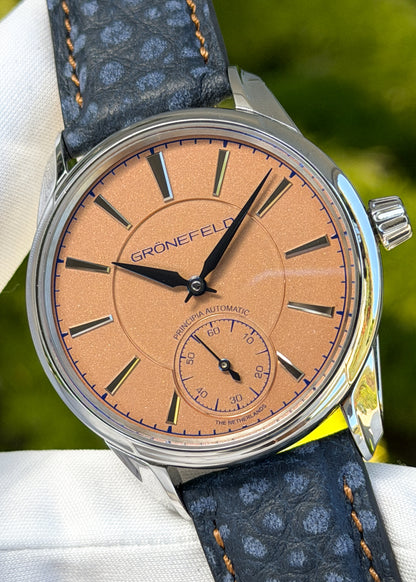Grönefeld 1941 Principia Salmon Dial - Serial #40 (Pre-Owned)