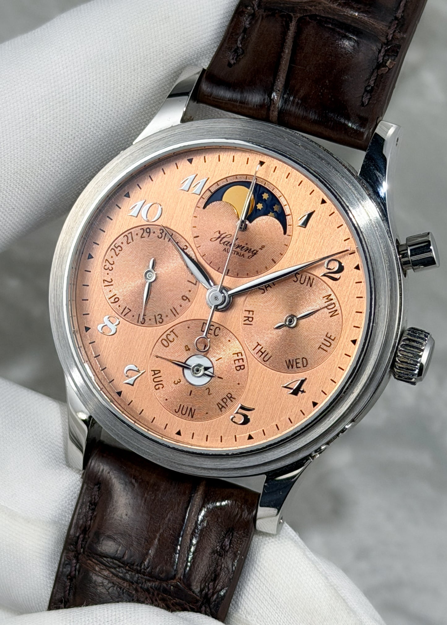 Habring² Chrono-Felix Perpetual w/ Balance Cock Engraving - Serial #15 (Pre-Owned)