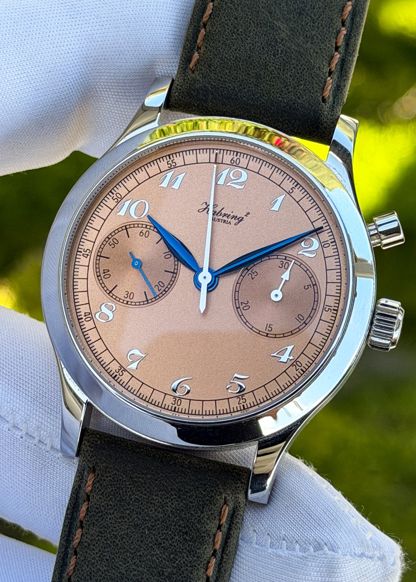 Habring² Chrono-Felix Salmon Dial w/ Breguet Numerals - Serial #152 (Pre-Owned)