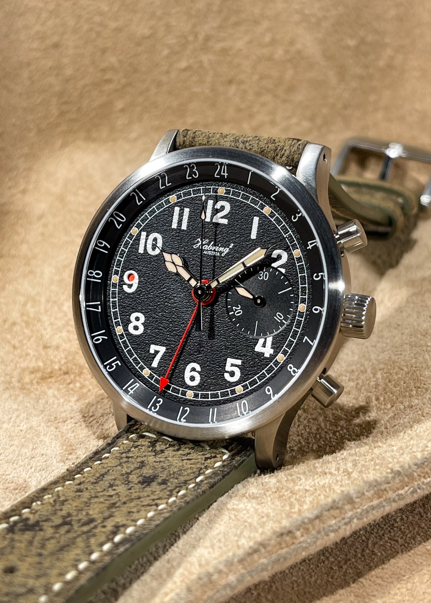 Habring² x HBTS Special Edition Chrono-Felix Top Seconds Globetrotter (All Pieces Reserved)