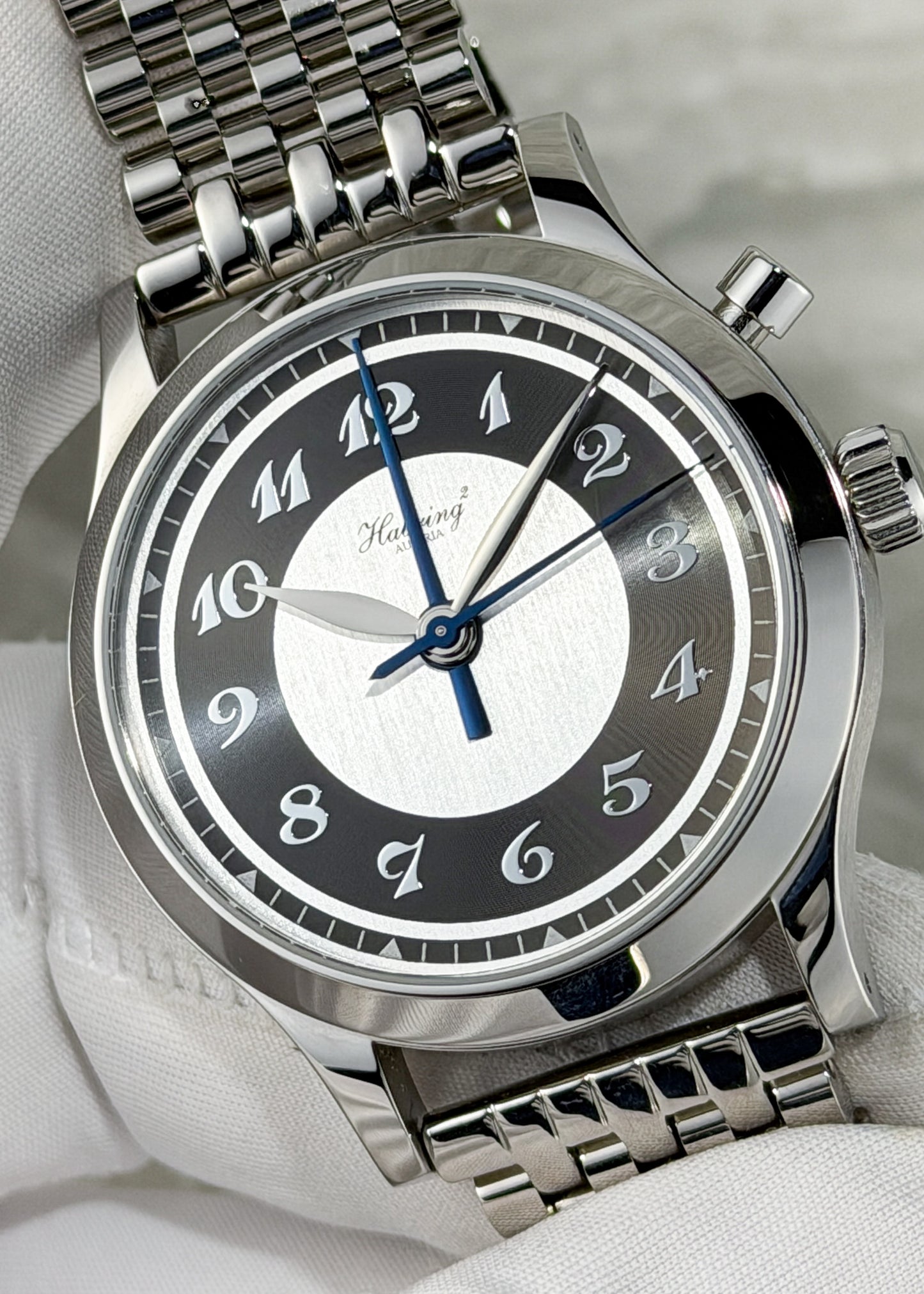 Habring² Chrono-Felix ZM "Tuxedo" w/ Stainless Steel Bracelet - Serial #2 (Pre-Owned)