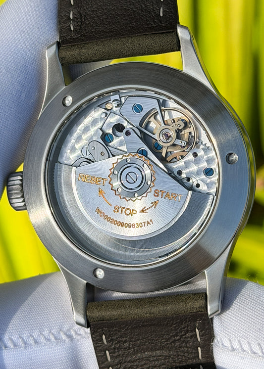 Habring² COS ZM Pusherless Chronograph White Dial w/ Automatic Winding - Serial #01-2022 (Pre-Owned)