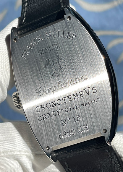 Franck Muller Crazy Hours 8880CH "CronotempVs Crazy Club Watch" - Serial #18 (Pre-Owned)