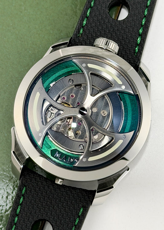 M.A.D. Editions M.A.D.1 GREEN "Lucky Clover" Stainless Steel (Pre-Owned)