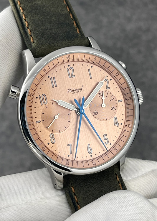 Habring² Doppel 38 Salmon Dial - Serial #10 (Pre-Owned)