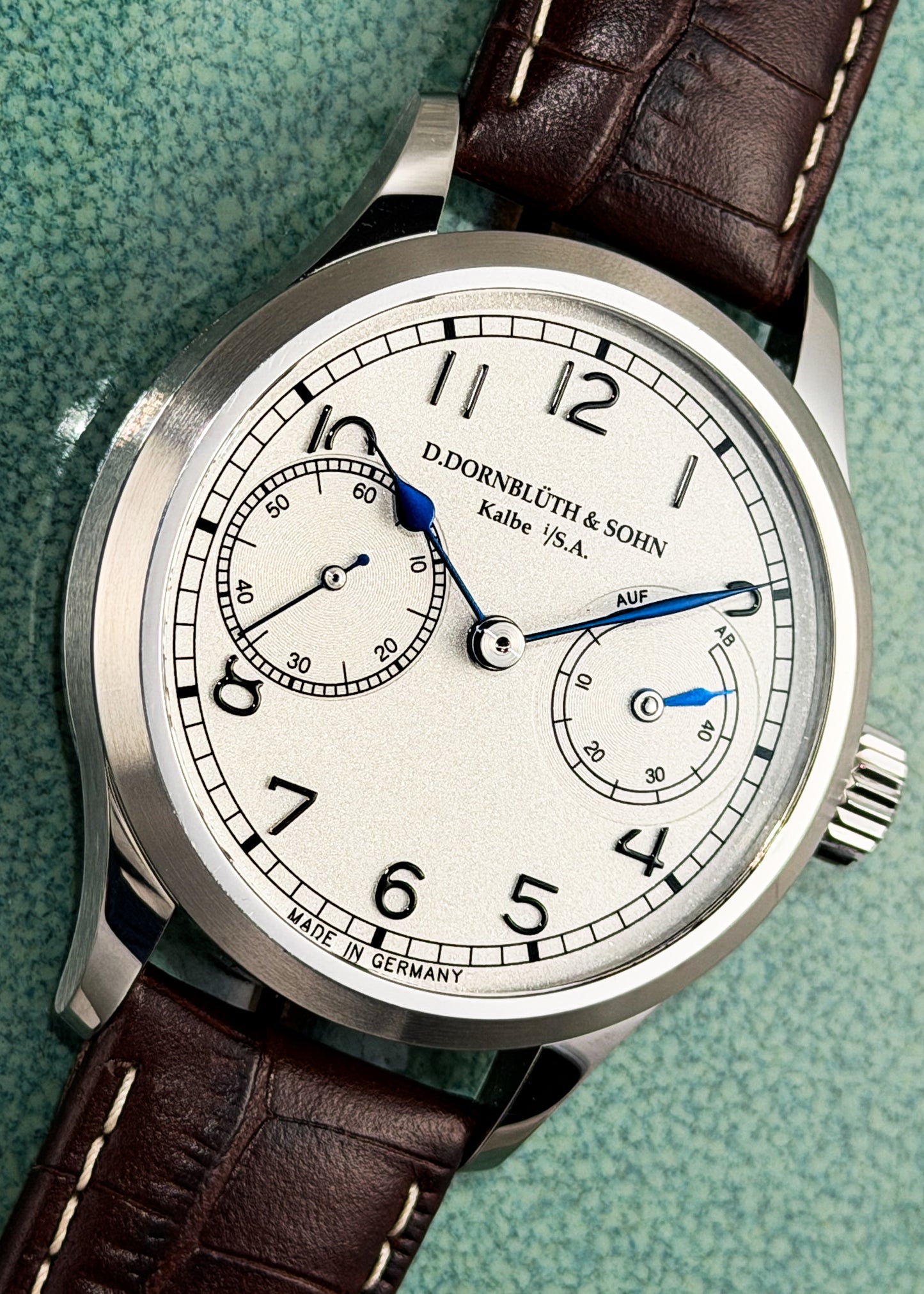 Dornblüth & Sohn 99.2-M Stainless Steel w/ Power Reserve Indicator - Serial #364 (Pre-Owned)