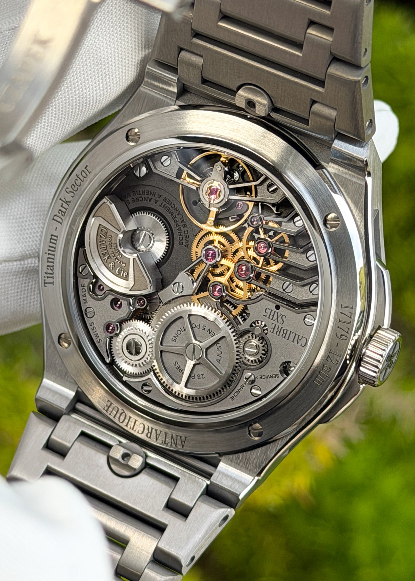 Czapek & Cie. Antarctique Titanium "Dark Sector" MINT - Serial #17179 (Pre-Owned)