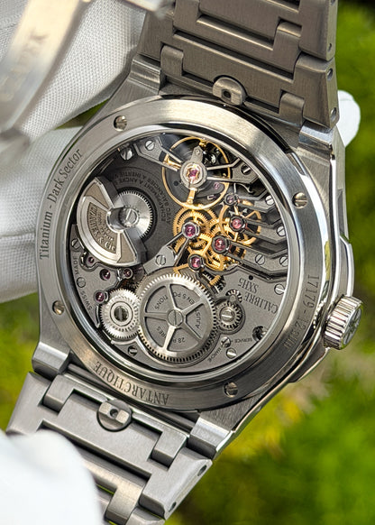 Czapek & Cie. Antarctique Titanium "Dark Sector" MINT - Serial #17179 (Pre-Owned)