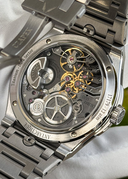 Czapek & Cie. Antarctique Titanium "Dark Sector" MINT - Serial #17179 (Pre-Owned)