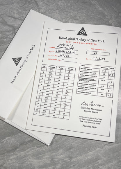 Habring² x Erwin LAB03 Serial #47/66 (Pre-Owned)