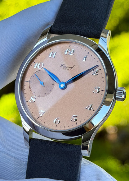 Habring² "Felix" Salmon Dial w/ Breguet Numerals and Blued Leaf Hands - Serial #332
