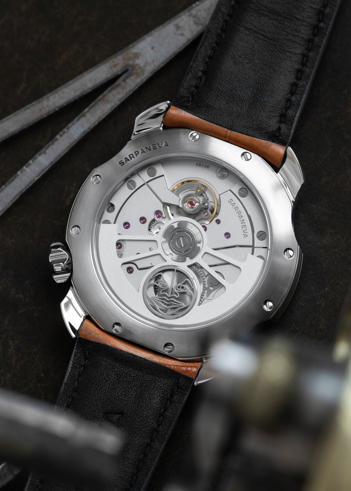 SARPANEVA 42mm Stainless Steel "Firehorse" (Pre-Order)