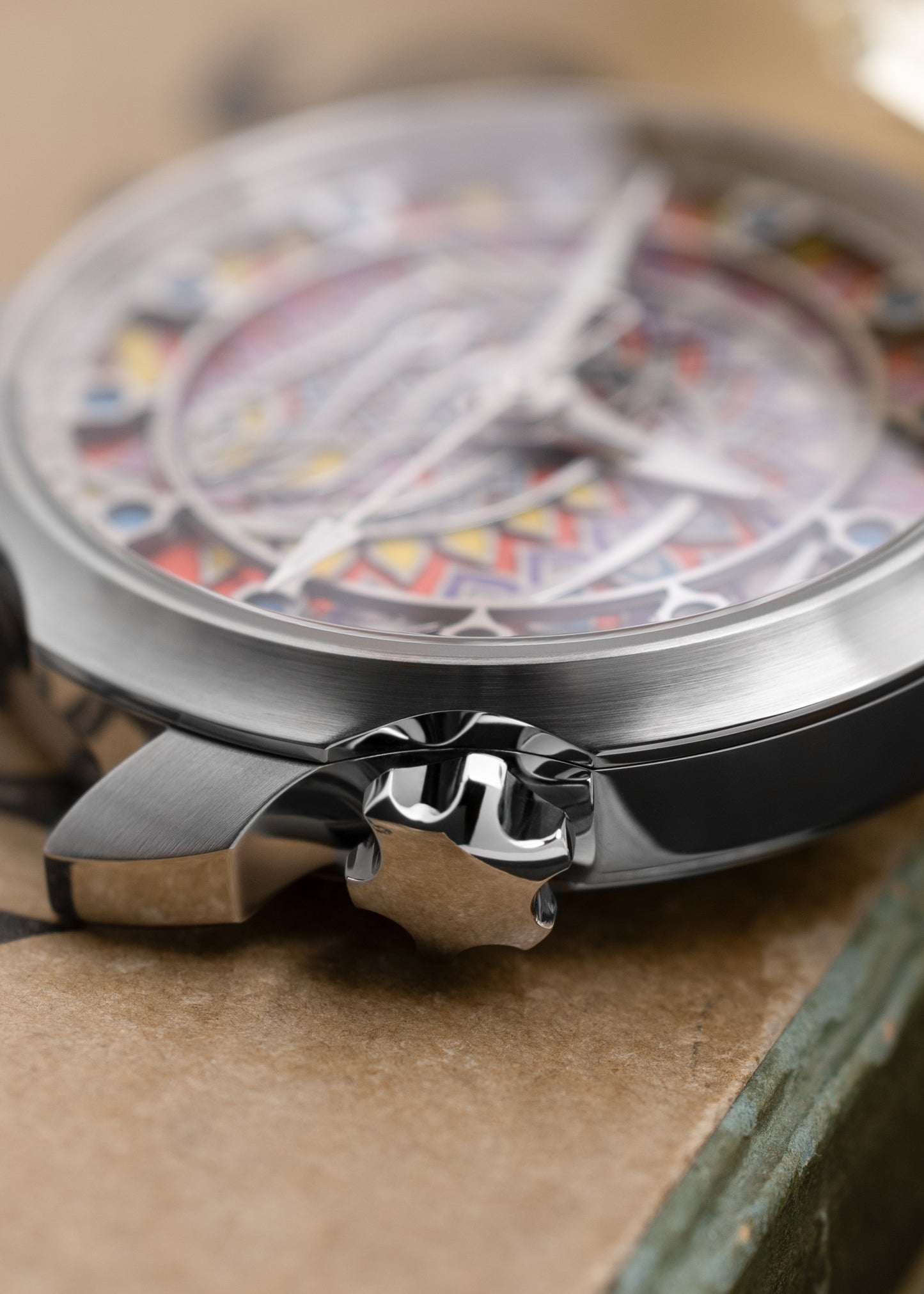 SARPANEVA 42mm Stainless Steel "Firehorse" (Pre-Order)