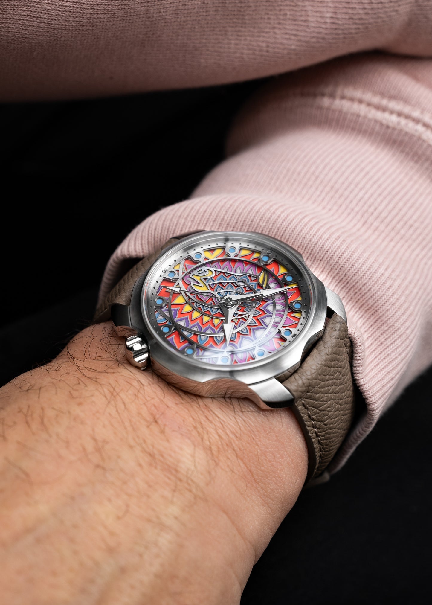 SARPANEVA 42mm Stainless Steel "Firehorse" (Pre-Order)