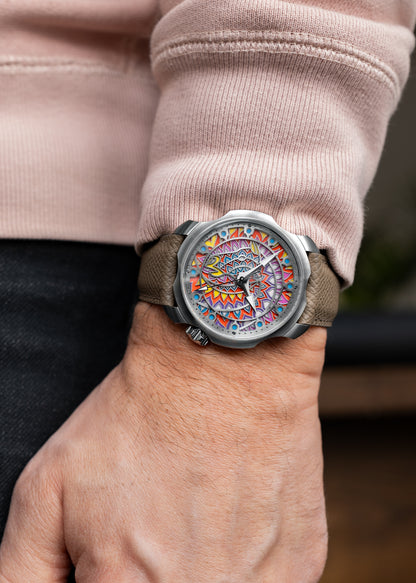 SARPANEVA 42mm Stainless Steel "Firehorse" (Pre-Order)