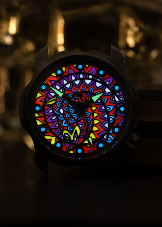 SARPANEVA 42mm Stainless Steel "Firehorse" (Pre-Order)