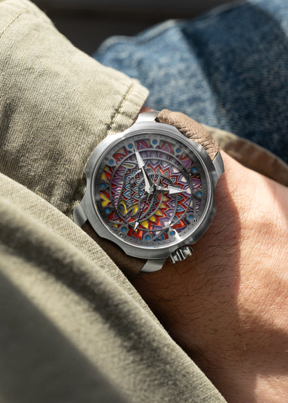 SARPANEVA 42mm Stainless Steel "Firehorse" (Pre-Order)