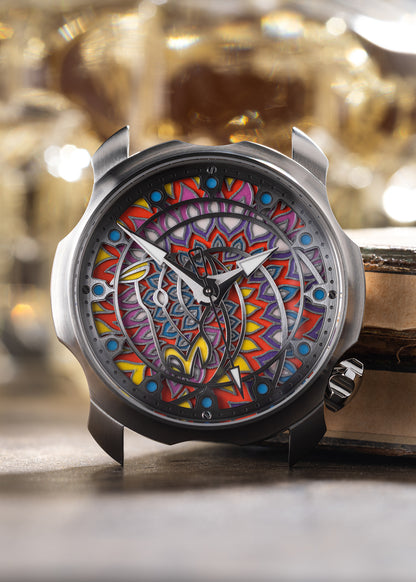 SARPANEVA 42mm Stainless Steel "Firehorse" (Pre-Order)