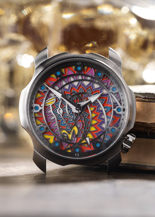 SARPANEVA 42mm Stainless Steel "Firehorse" (Pre-Order)