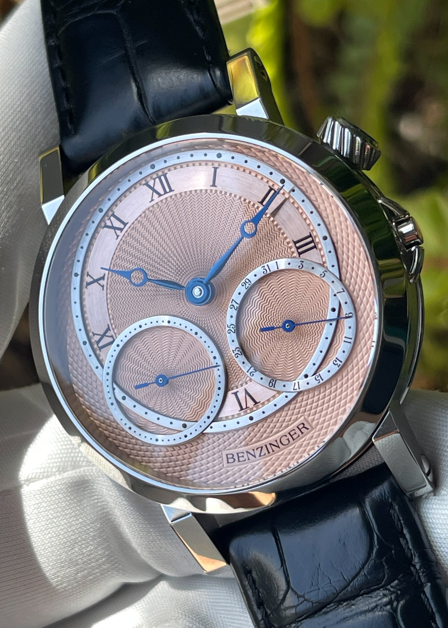 Benzinger "GAP 1" Salmon Guilloché (Pre-Owned)