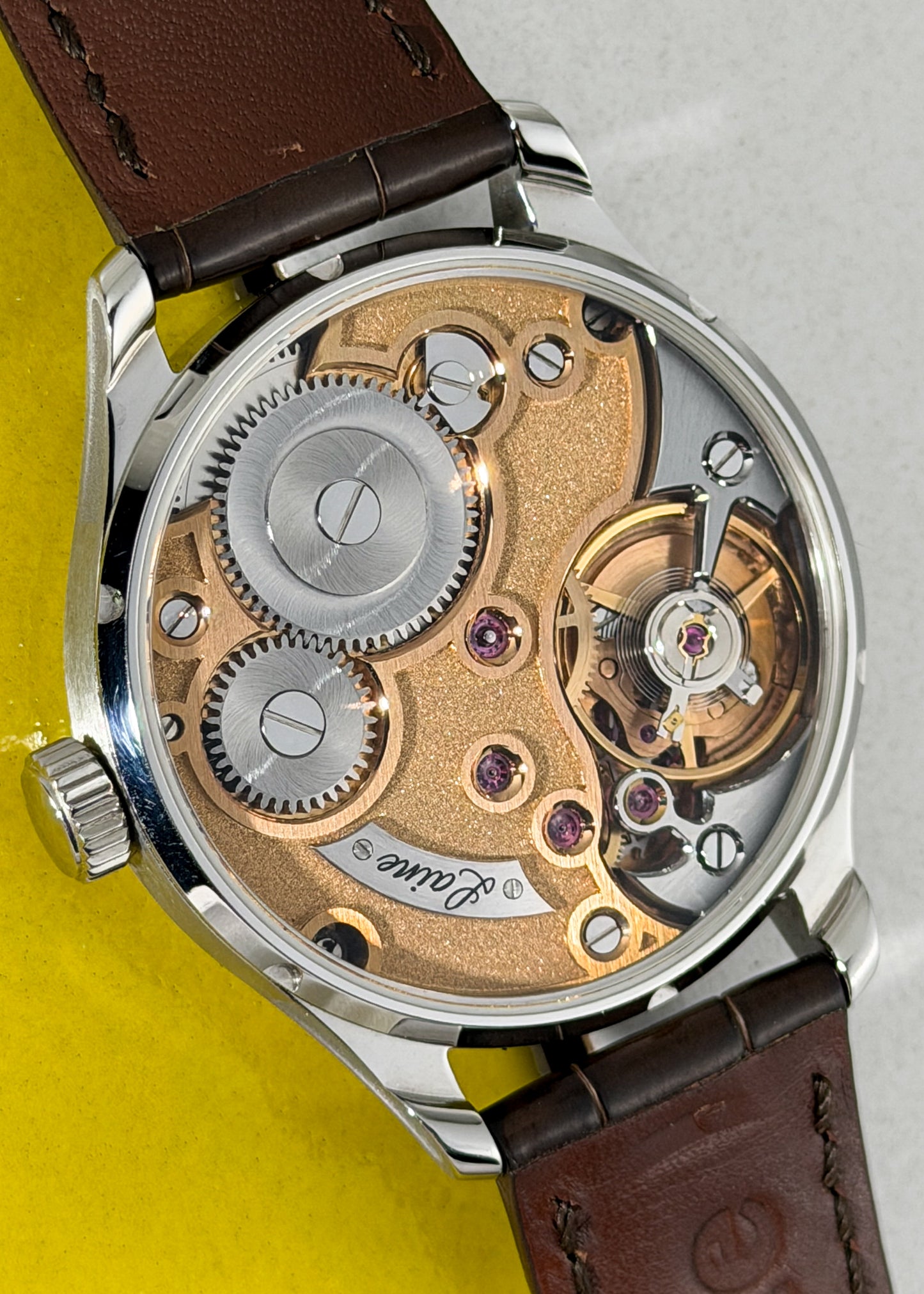 Laine Gelidus 2 Stainless Steel, Gradient Bronze/Brown Dial - Serial #8046 (Pre-Owned)