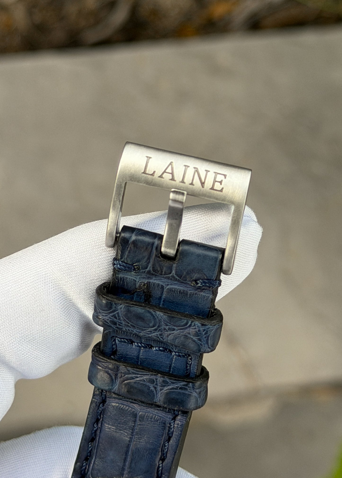 Laine "Gelidus 2" Stainless Steel w/ Breguet Numerals - Serial #8107 (Pre-Owned)