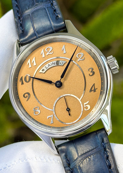 Laine "Gelidus 2" Stainless Steel w/ Breguet Numerals - Serial #8107 (Pre-Owned)