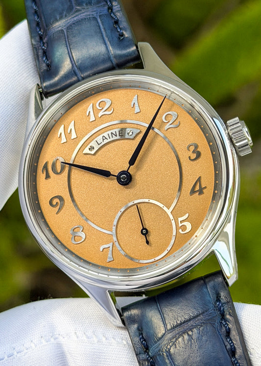 Laine "Gelidus 2" Stainless Steel w/ Breguet Numerals - Serial #8107 (Pre-Owned)