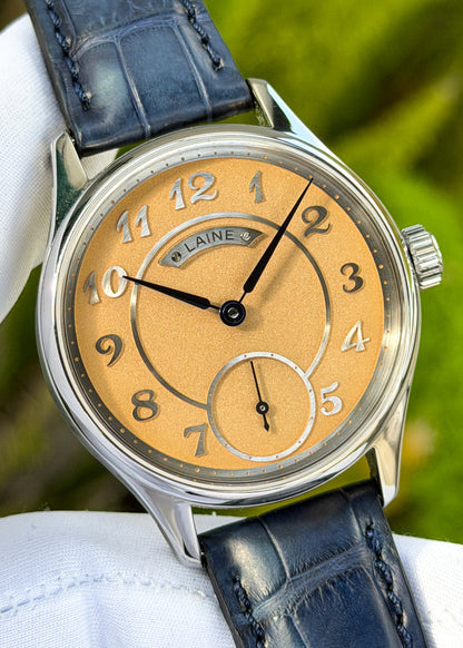 Laine "Gelidus 2" Stainless Steel w/ Breguet Numerals - Serial #8107 (Pre-Owned)