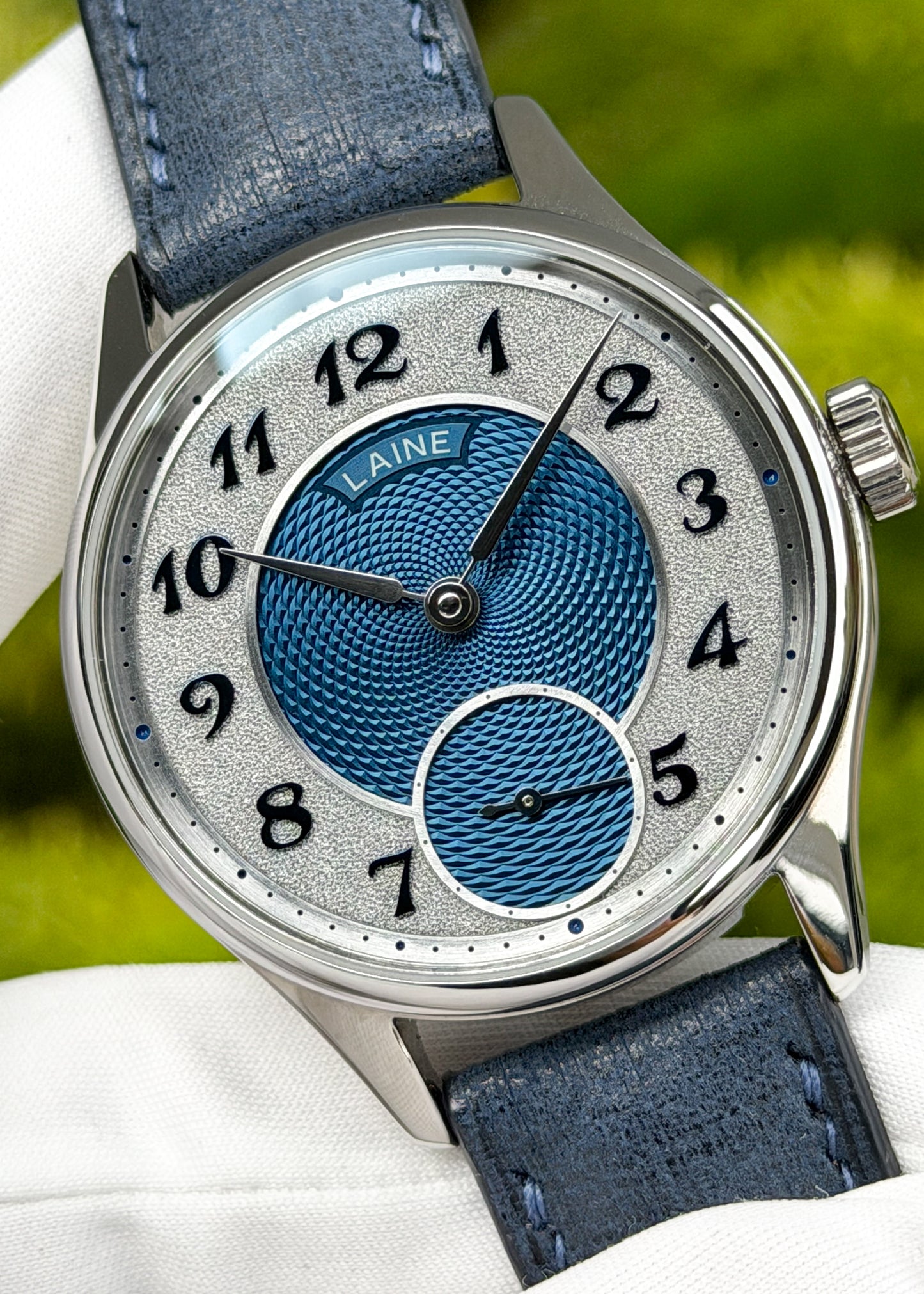 Laine "Gelidus 3" Stainless Steel w/ Breguet Numerals - Serial #8232 (Pre-Owned)