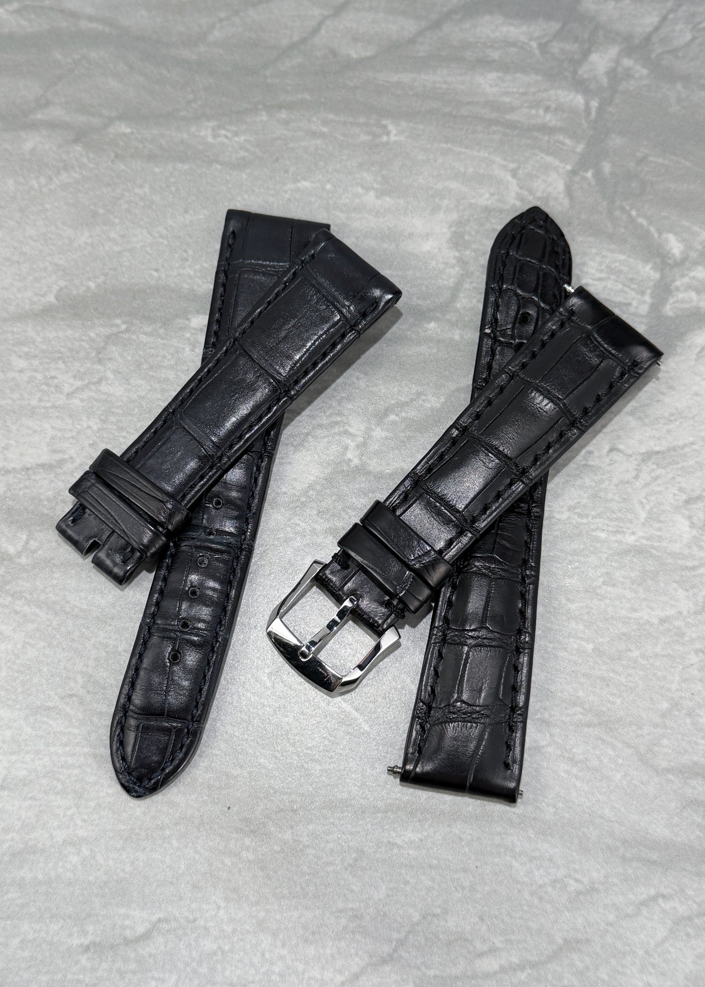 Laurent Ferrier Galet Square Micro-Rotor w/ Ice Blue Dial & Additional Dark Blue Dial - Serial #249 (Pre-Owned)