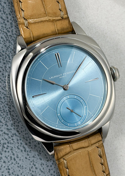 Laurent Ferrier Galet Square Micro-Rotor w/ Ice Blue Dial & Additional Dark Blue Dial - Serial #249 (Pre-Owned)