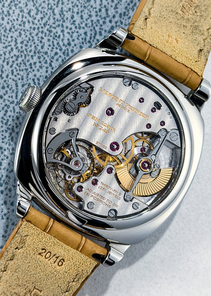 Laurent Ferrier Galet Square Micro-Rotor w/ Ice Blue Dial & Additional Dark Blue Dial - Serial #249 (Pre-Owned)